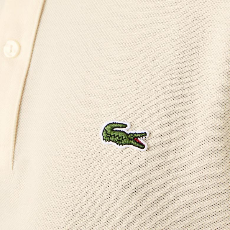 Lacoste L.12.12 Erkek Slim Fit Bej Polo