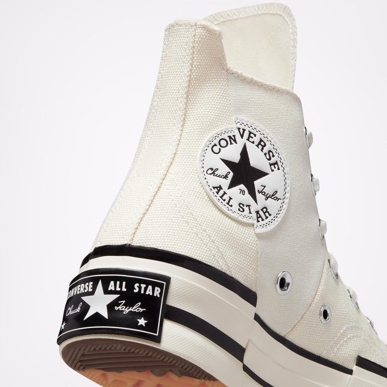 Converse Chuck 70 Plus Canvas Unisex Beyaz Sneaker