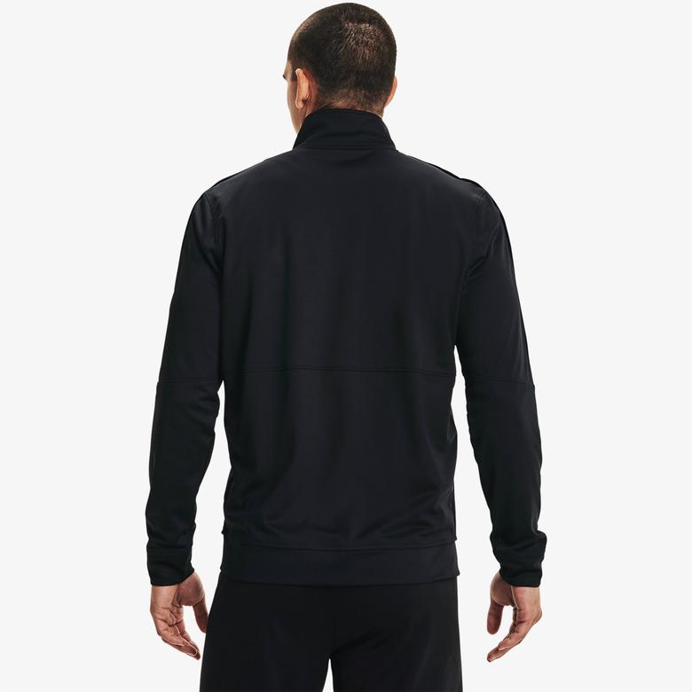 Under Armour Pique Track Erkek Siyah Eşofman Üstü
