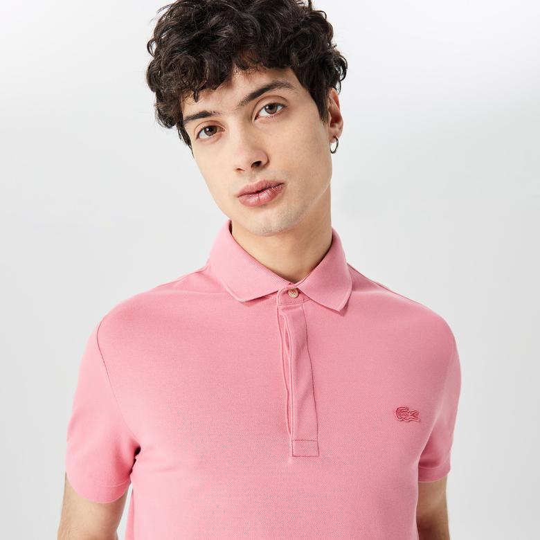Lacoste Erkek Regular Fit Pembe Paris Polo