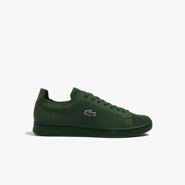 Lacoste Carnaby Piquéé Erkek Yeşil Sneaker