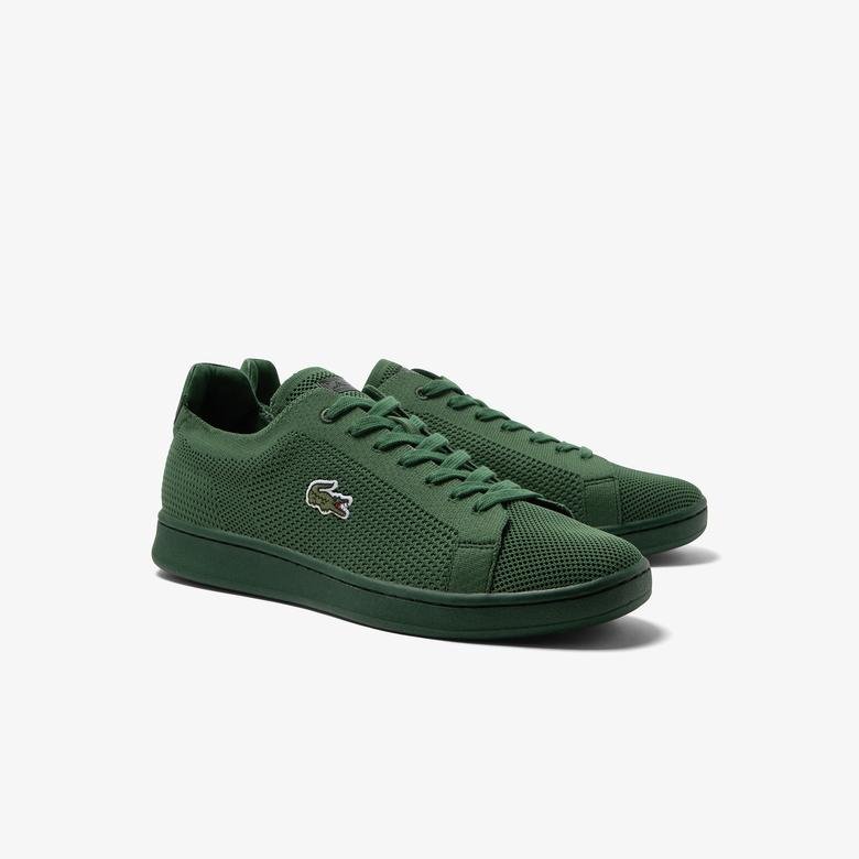 Lacoste Carnaby Piquéé Erkek Yeşil Sneaker