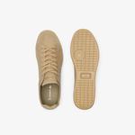Lacoste Carnaby Piquéé Erkek Kahverengi Sneaker