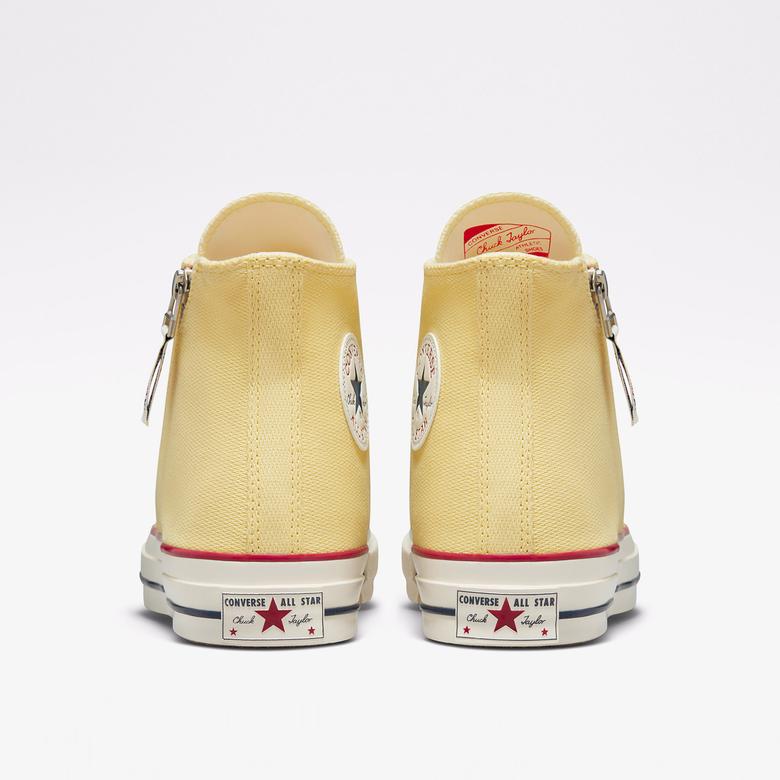Converse Chuck 70 Side Zip Kadın Sarı Sneaker