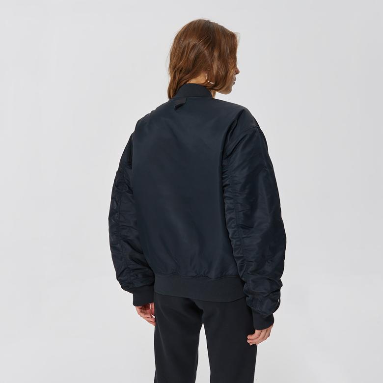 Converse Military Pack Ma-1 Bomber Unisex Siyah Ceket