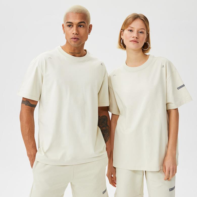 Converse Unisex Gri T-Shirt