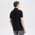 Nautica Erkek Siyah Slim Fit Kısa Kollu Polo