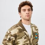 The Hundreds Camo Cardigan Erkek Haki Sweatshirt
