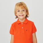 Nautica Erkek Çocuk Turuncu Regular Fit Polo