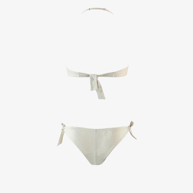 EA7 Emporio Armani Knit Kadın Beyaz Bikini Takımı