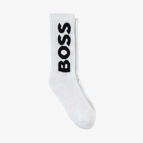Boss Erkek Beyaz Çorap