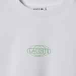 Lacoste House of SuperStep X Lacoste Kadın Beyaz Sweatshirt