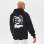 Lacoste House of SuperStep X Lacoste Erkek Siyah Eşofman Üstü