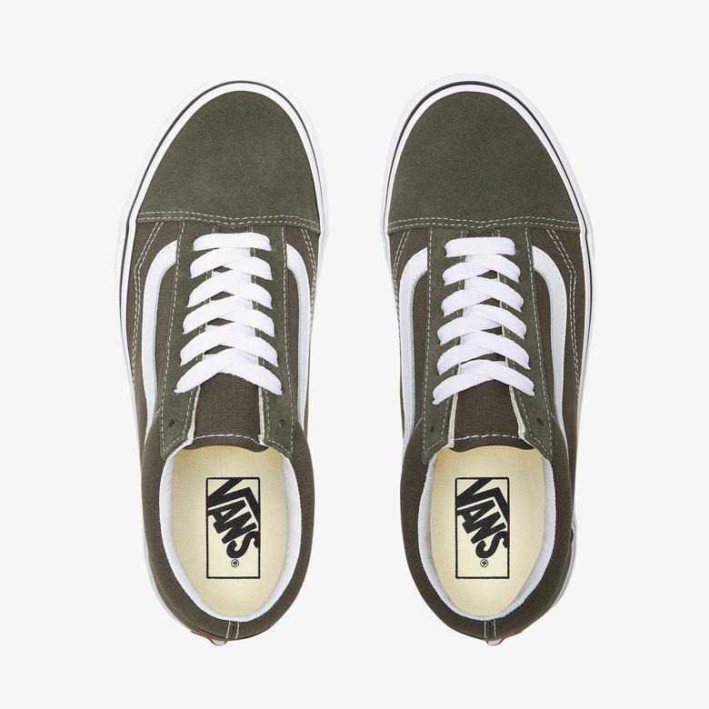 Vans UA Old Skool Kadın Yeşil Sneaker