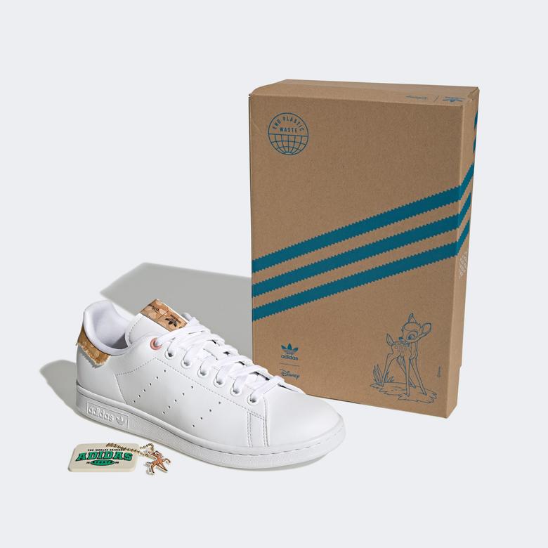 adidas Disney Stan Smith Kadın Beyaz Spor Ayakkabı