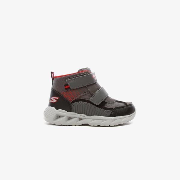 Skechers Magna-Lights Bebek Gri Bot