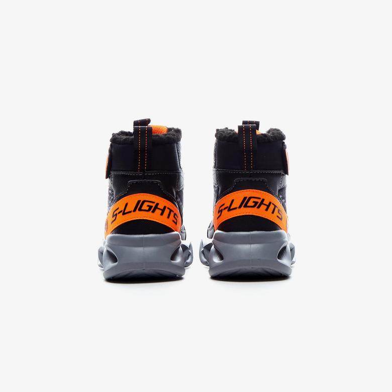 Skechers Twisted-Brights Çocuk Siyah Bot