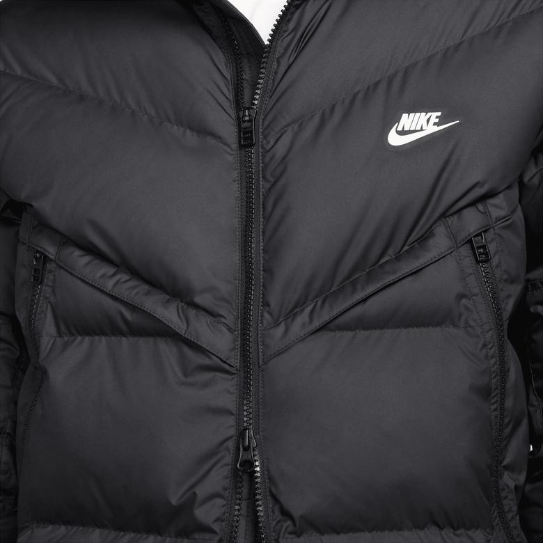 Nike Sportswear Storm-Fit Windrunner Erkek Siyah Mont