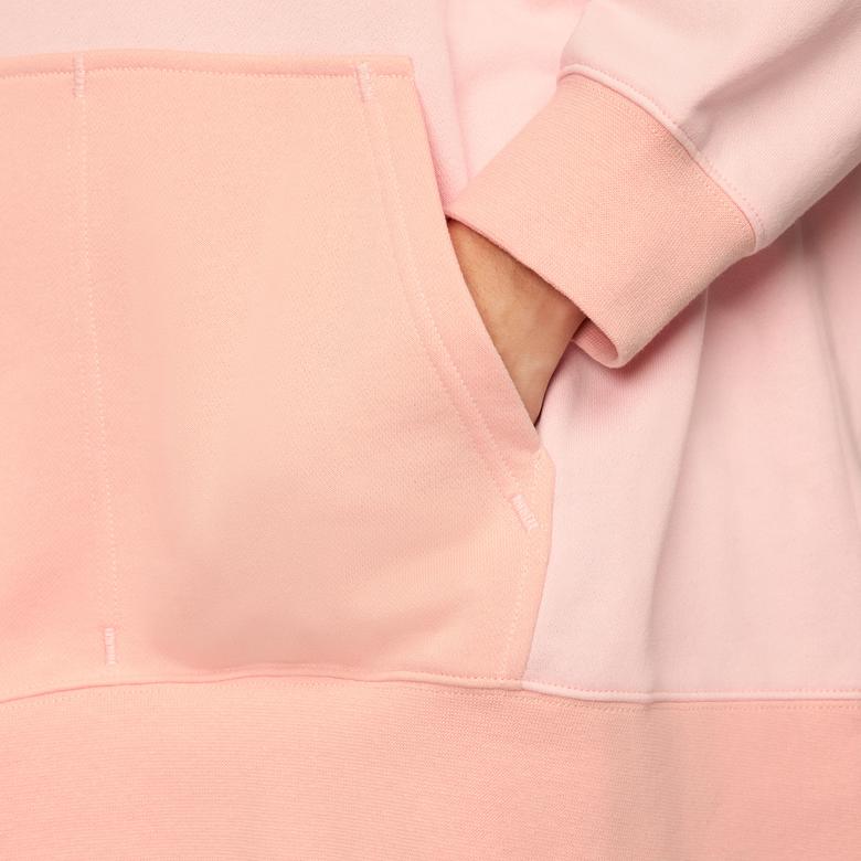 Nike Swoosh Kadın Pembe Hoodie