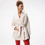 Nike Yoga Therma-FIT Luxe Cozy Fleece Top Kadın Beyaz Hırka