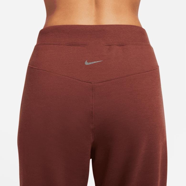 Nike Yoga Luxe Fleece Jogger 7/8 Kadın Kahverengi Eşofman Altı