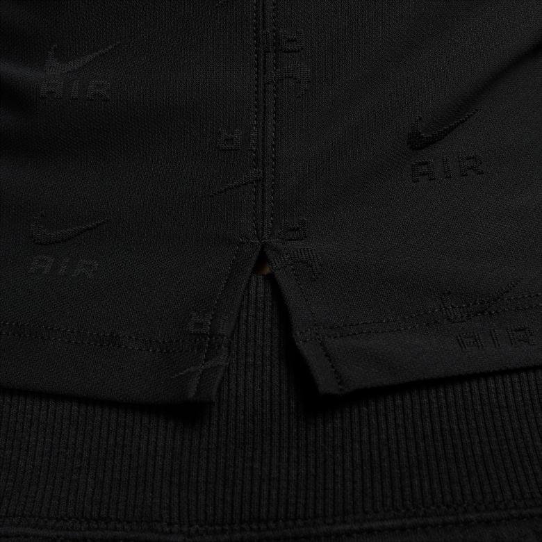 Nike Sportswear Air Printed Ls Top Kadın Siyah Sweatshirt