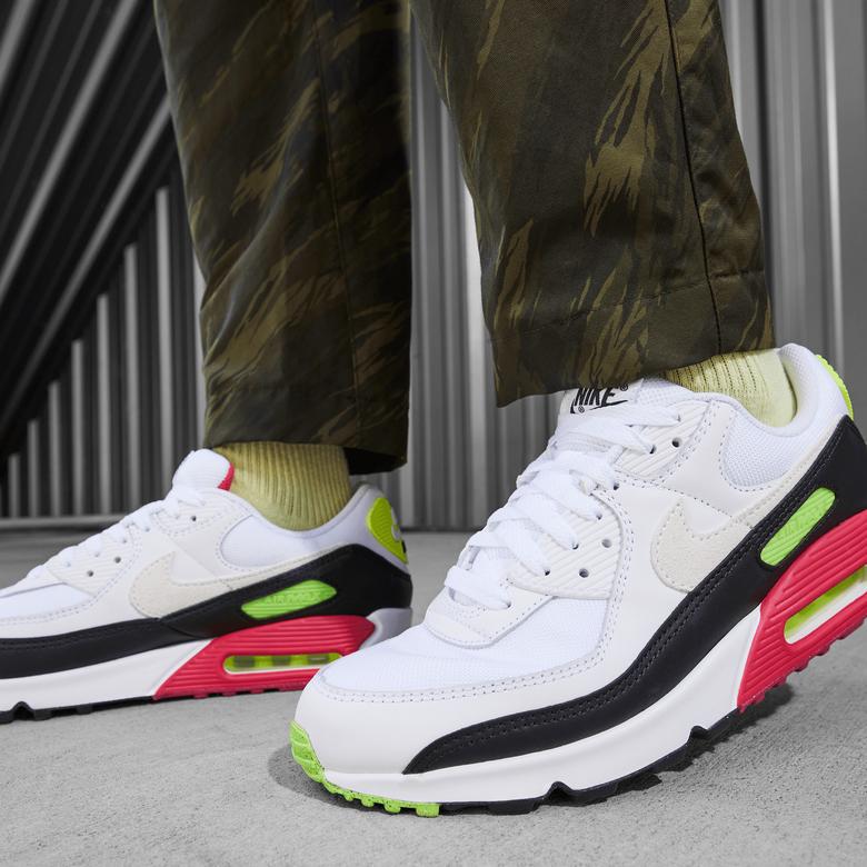 Nike Air Max 90 Erkek Beyaz Spor Ayakkabı