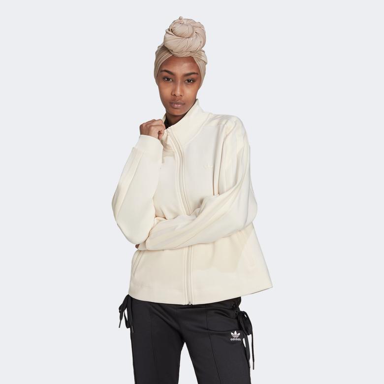 adidas Kadın Beyaz Eşofman Üstü