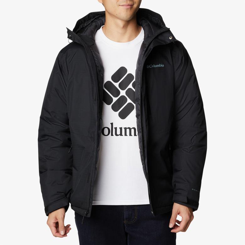 Columbia Oak Harbor Insulated Erkek Siyah Mont