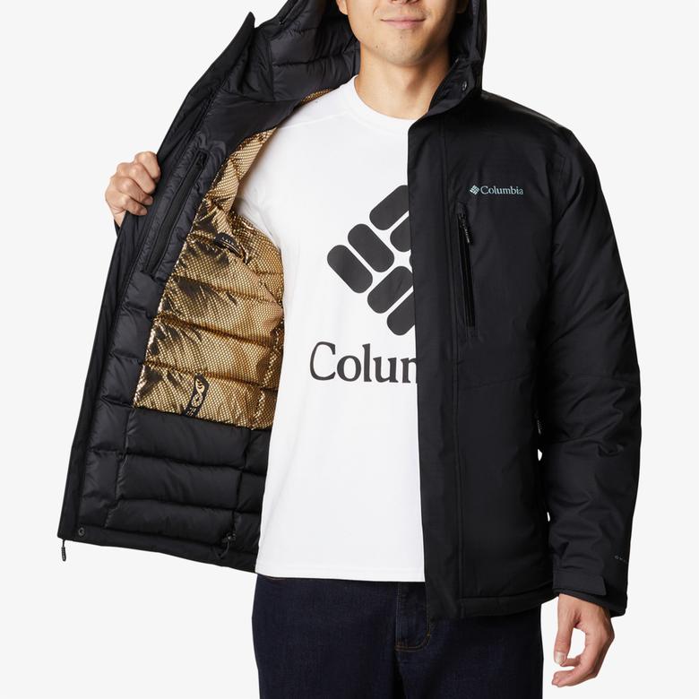 Columbia Oak Harbor Insulated Erkek Siyah Mont