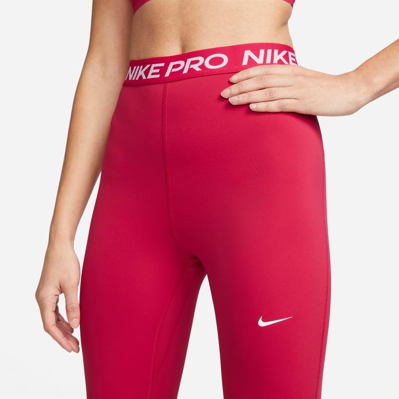Nike Pro 365 7/8 Hi Rise Kadın Pembe Tayt L DA0483