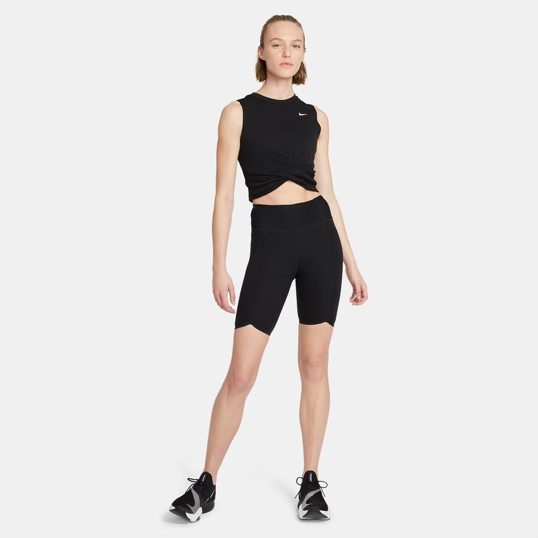 Nike One Luxe 7'' Icnclsh Sh Kadın Siyah Şort