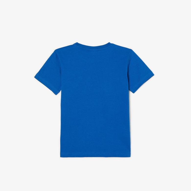 Lacoste Çocuk Mavi T-Shirt