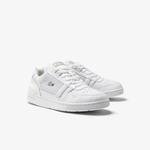 Lacoste T-Clip Piqué Kadın Beyaz Sneaker