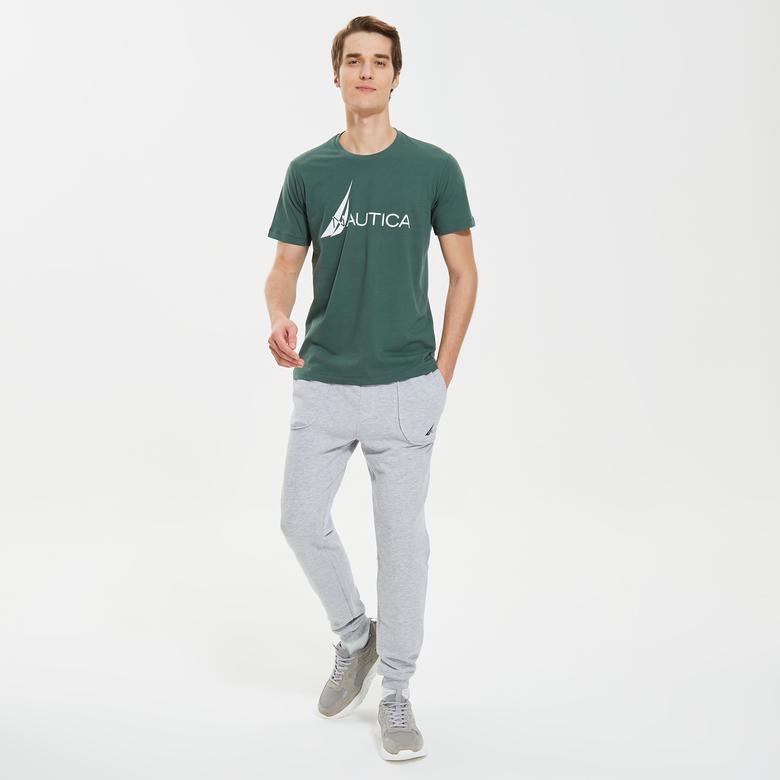 Nautica Erkek Yeşil Standart Fit T-Shirt