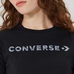 Converse Wordmark  Kadın Siyah T-Shirt
