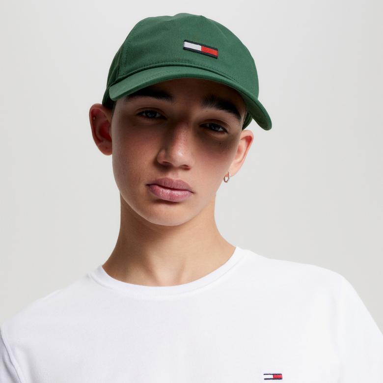 Tommy Hilfiger Erkek Yeşil Şapka