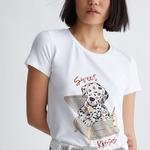 Liu Jo Kadın Beyaz T-Shirt