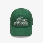 Lacoste Heritage Kadın Baskılı Yeşil Şapka