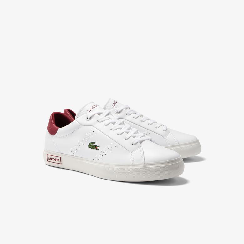 Lacoste Powercourt Erkek Beyaz Sneaker