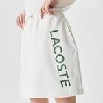 Lacoste Active Kadın Loose Fit Baskılı Beyaz Etek