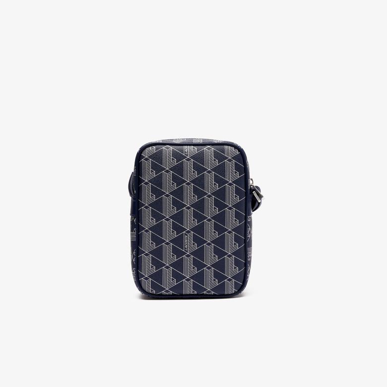 Lacoste The Blend Erkek Monogram Lacivert Postacı Çantası