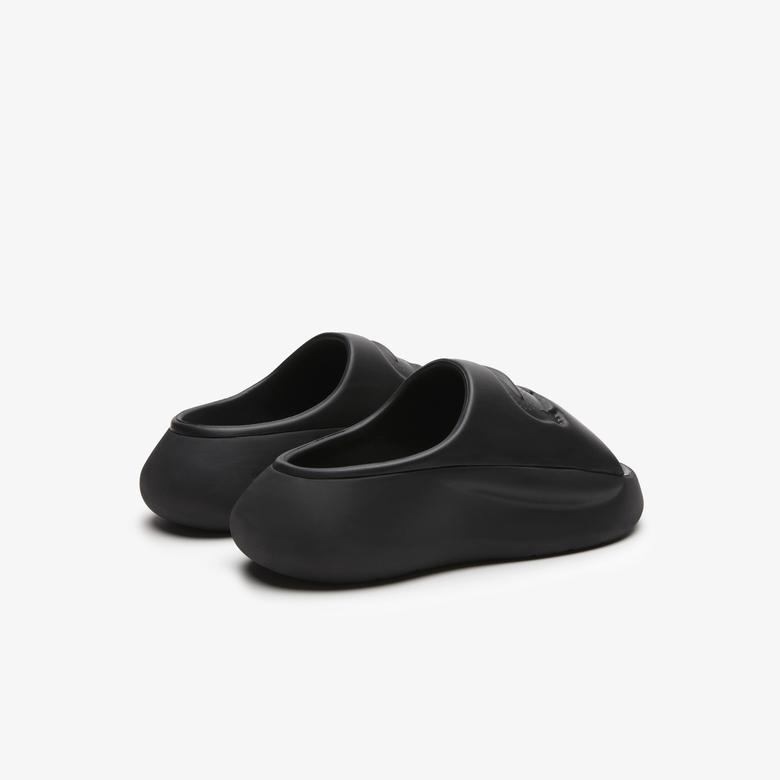 Lacoste Croco Kadın Siyah Terlik