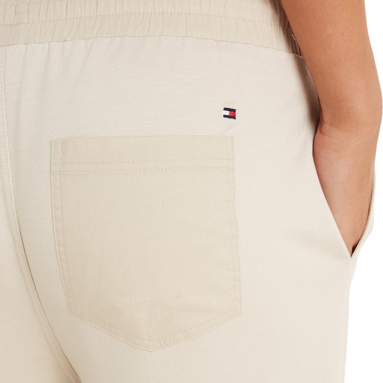 Tommy Hilfiger Kadın Bej Eşofman Altı