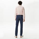 Lacoste Erkek Slim Fit Denim Lacivert Pantolon