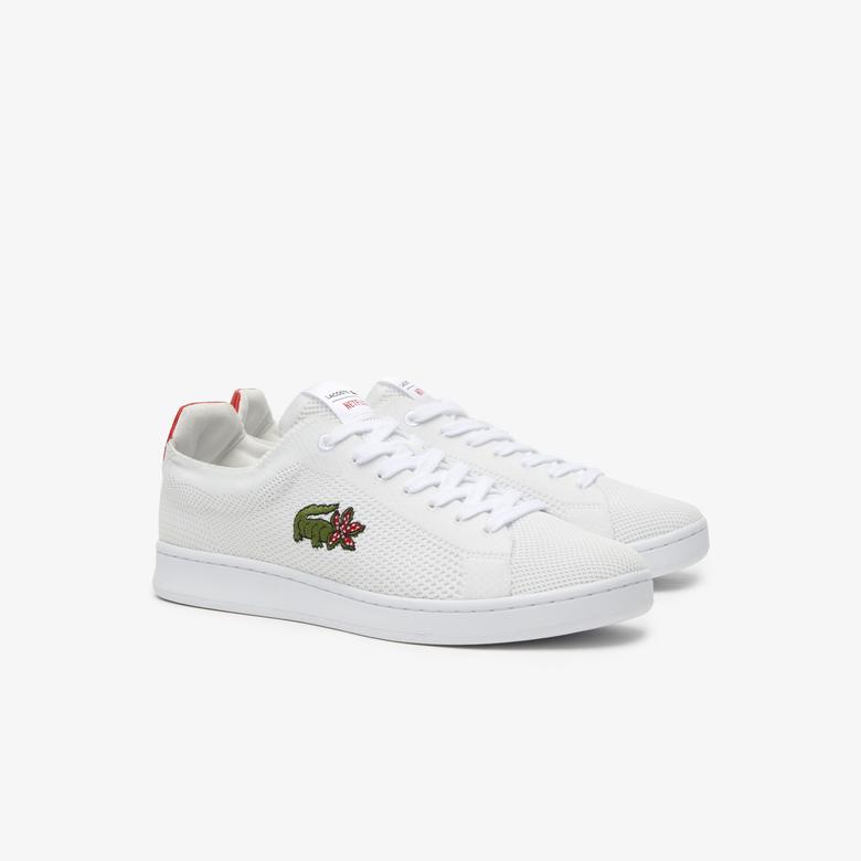 Lacoste x Netflix Piquéé Erkek Carnaby Beyaz Sneaker