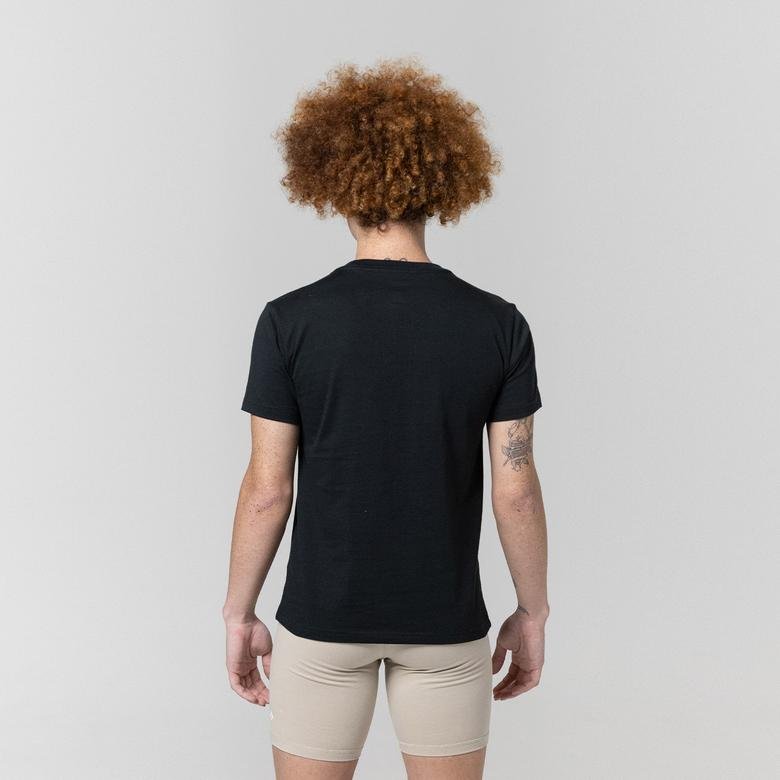 Converse Chuck Patch infill  Kadın Siyah T-Shirt