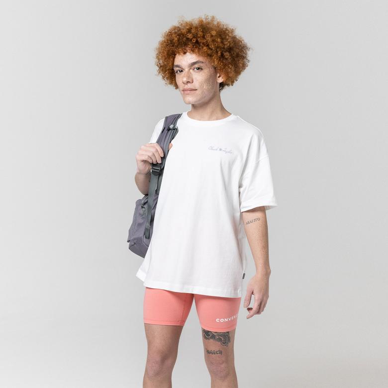 Converse Chuck Taylor infill  Kadın Beyaz T-Shirt