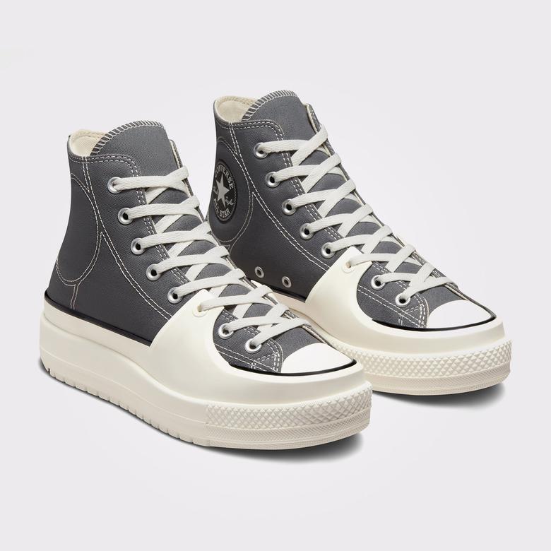 Converse Chuck Taylor All Star Construct Unisex Gri/Beyaz Sneaker