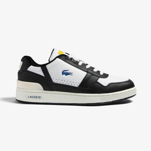 Lacoste T-Clip Erkek Beyaz/Siyah Sneaker